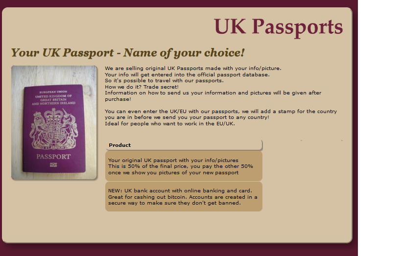 uk passport